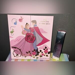 Disney Princess Sleeping Beauty Palette w/ Lancome lip gloss